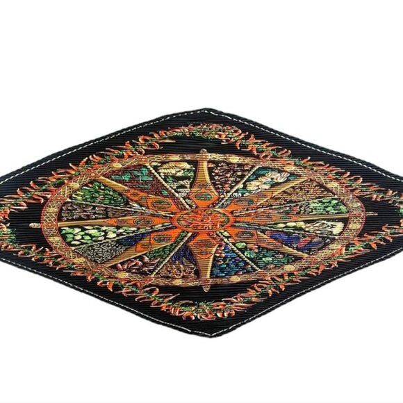 Hermès Aux Pays Des Epices Silk Scarf Accordion